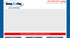 Desktop Screenshot of homeairplus.com